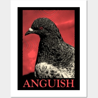 Anguish Pigeon Posters and Art